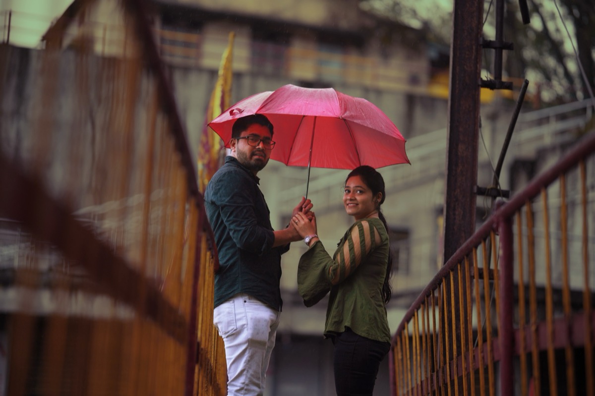 Cinematic Pre-Wedding Still